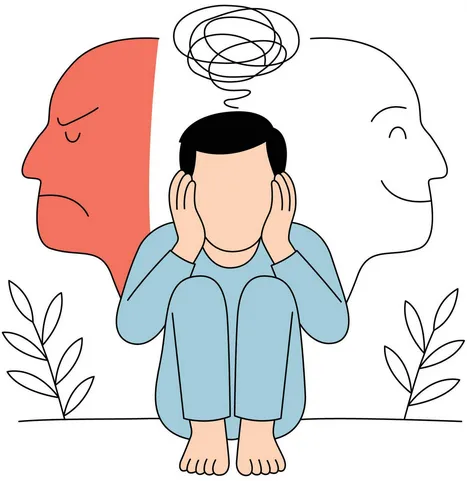 Bipolar person